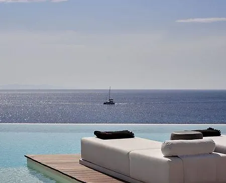Kouros And Mykonos Town